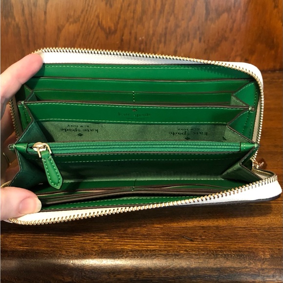 NWT-Kate Spade-SET-Staci-Watermelon Party-Medium Satchel & Large Zip Wallet-$628 - Picture 14 of 16